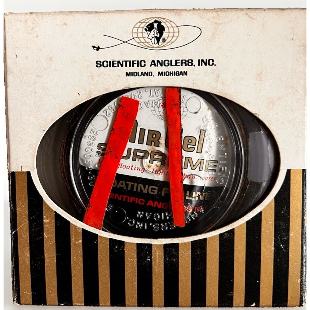 Vintage Scientific Anglers Air Cel Supreme WF-6-F Fly Line w/ Box